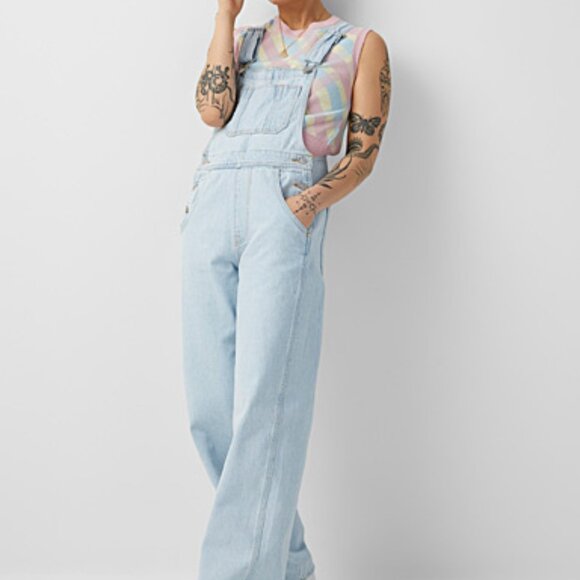Levi's Denim - Levi's Light Denim Overalls Classic Workwear Style